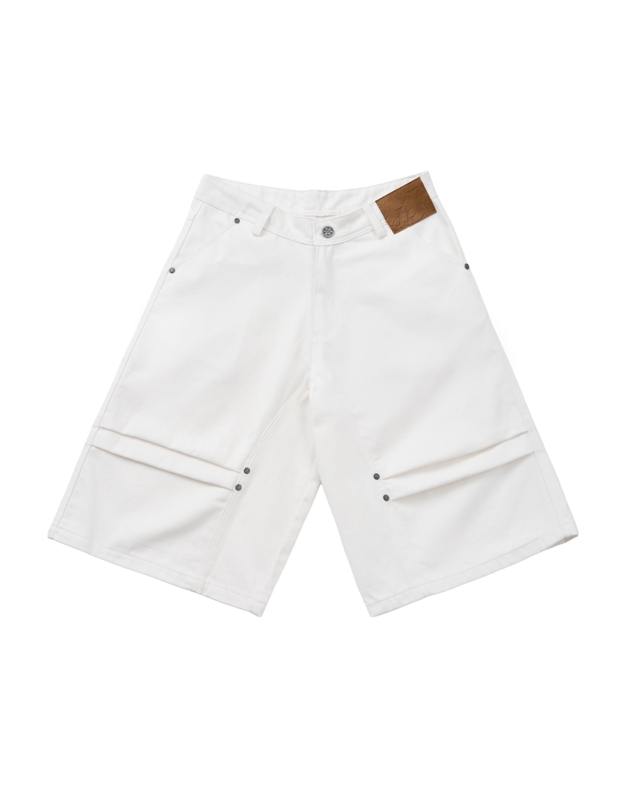 Insane® Rawline Jorts - White
