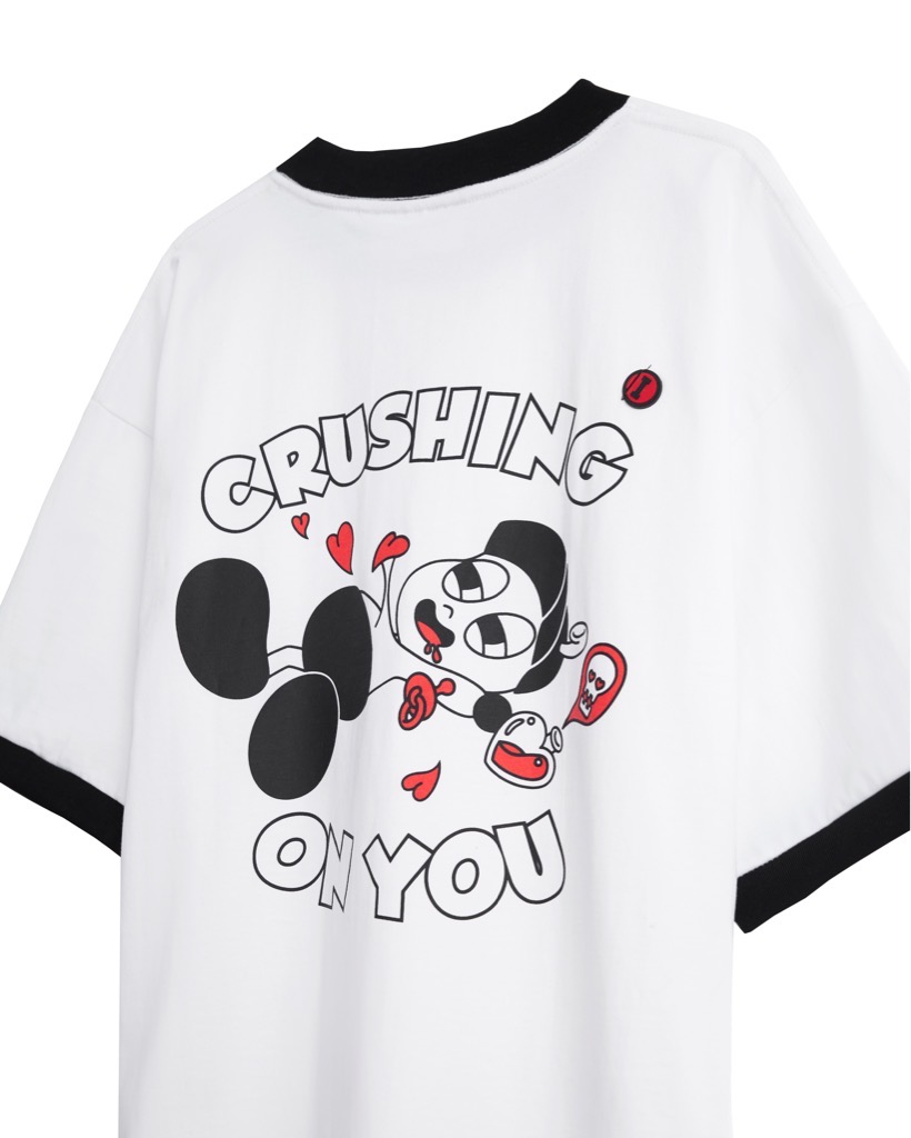 Insane® Crushing On You Tee - White