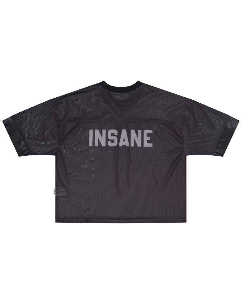 Insane® "88" Boxy Mesh Jersey - Black