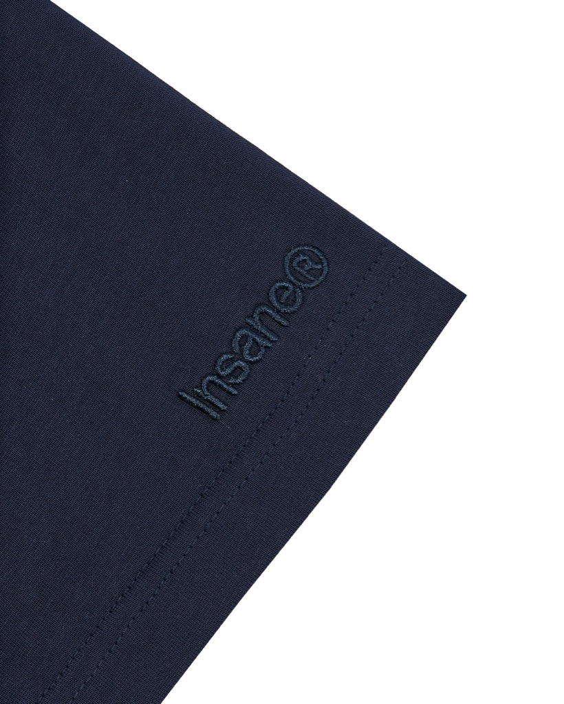 Insane® “Heart Service” Pocket Tee - Navy