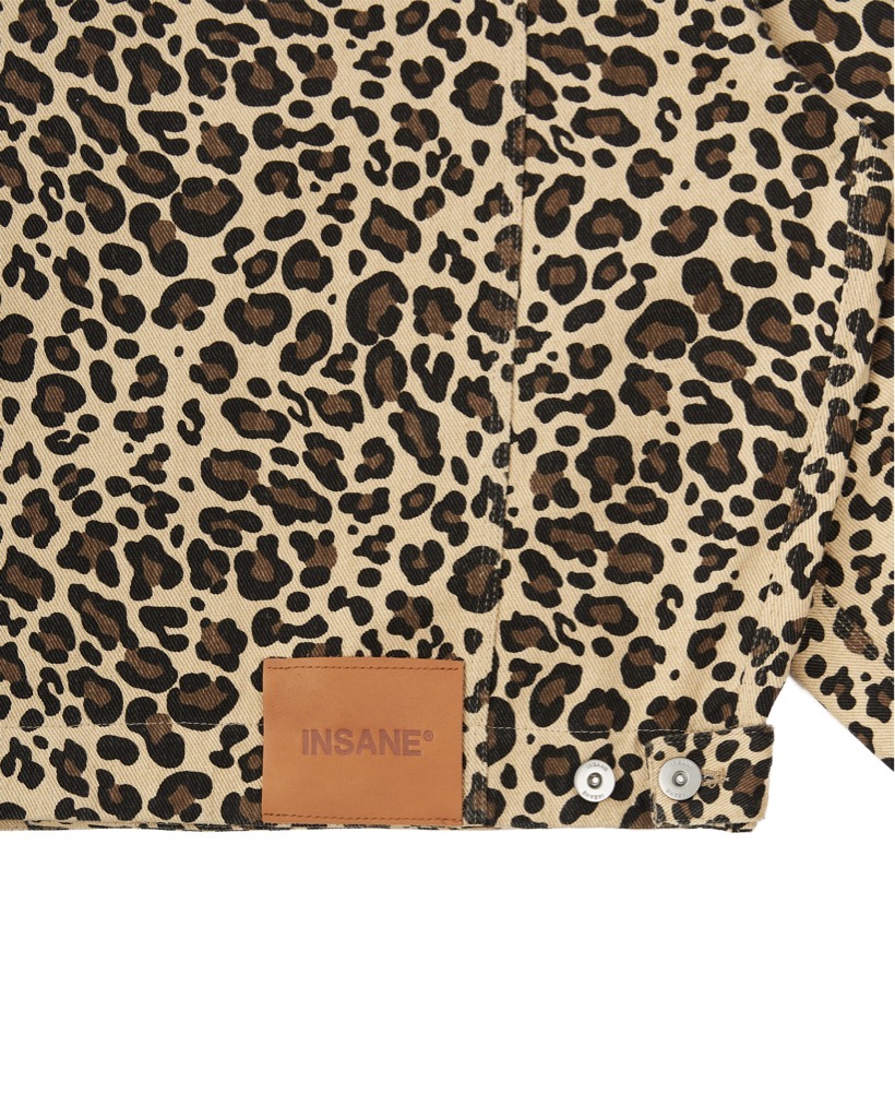 Insane® Leopard Jacket - Brown