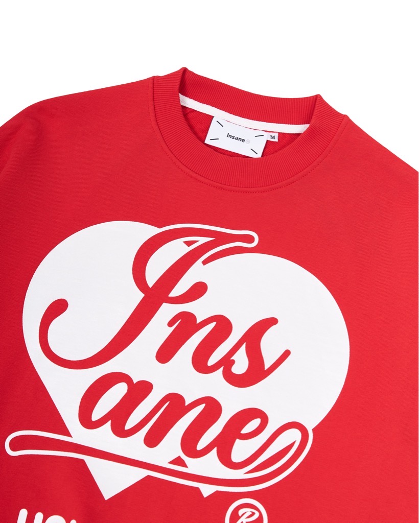 Insane® YHFIM Boxy Sweater - Red