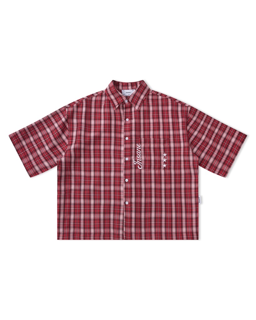 Insane® Plaid Shirt - Red