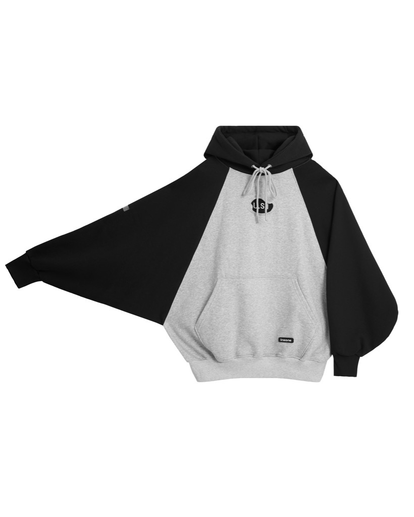 Insane® U.S.I Cánh Dơi Hoodie - Jet Black