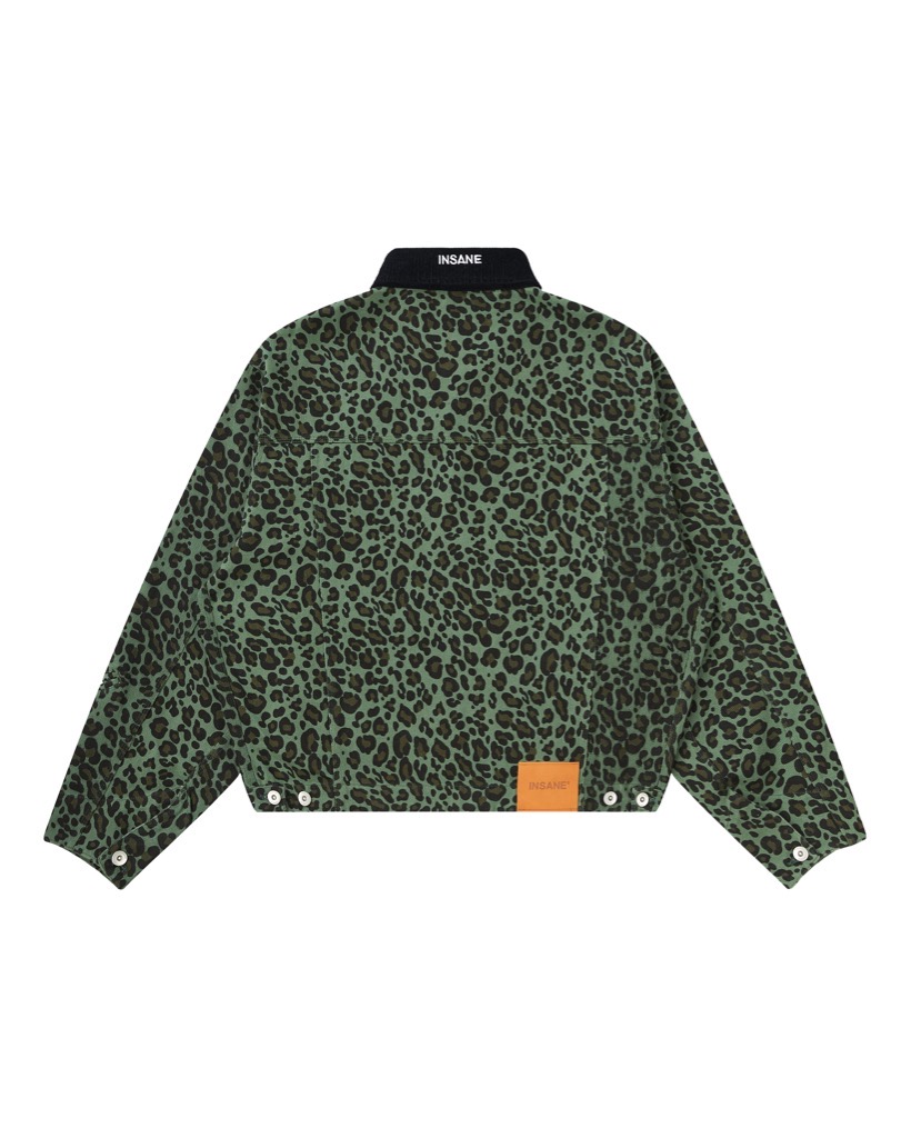 Insane® Leopard Jacket - Green