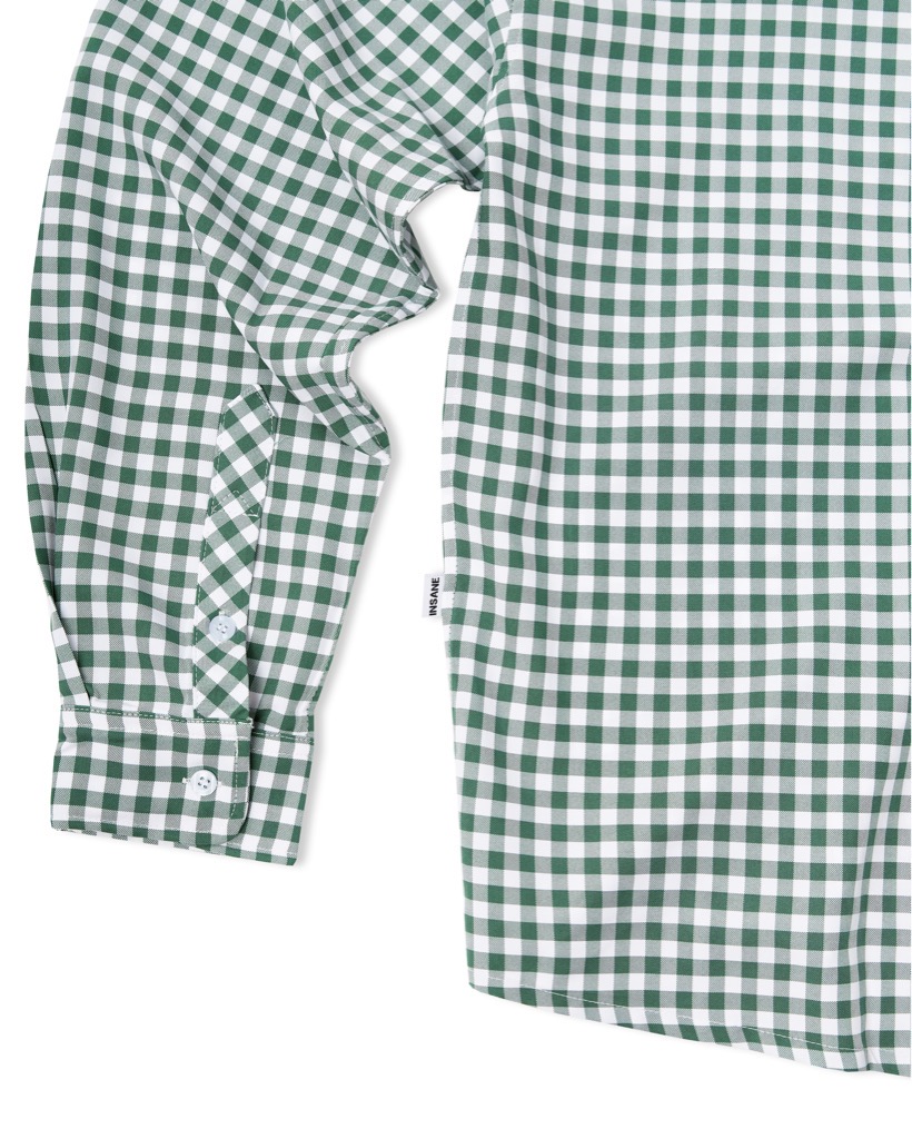 Insane® Checked Shirt - Green