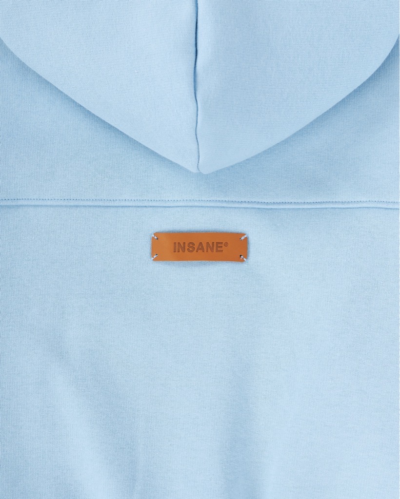 Insane® Weekly Boxy Hoodie Zip - Baby Blue