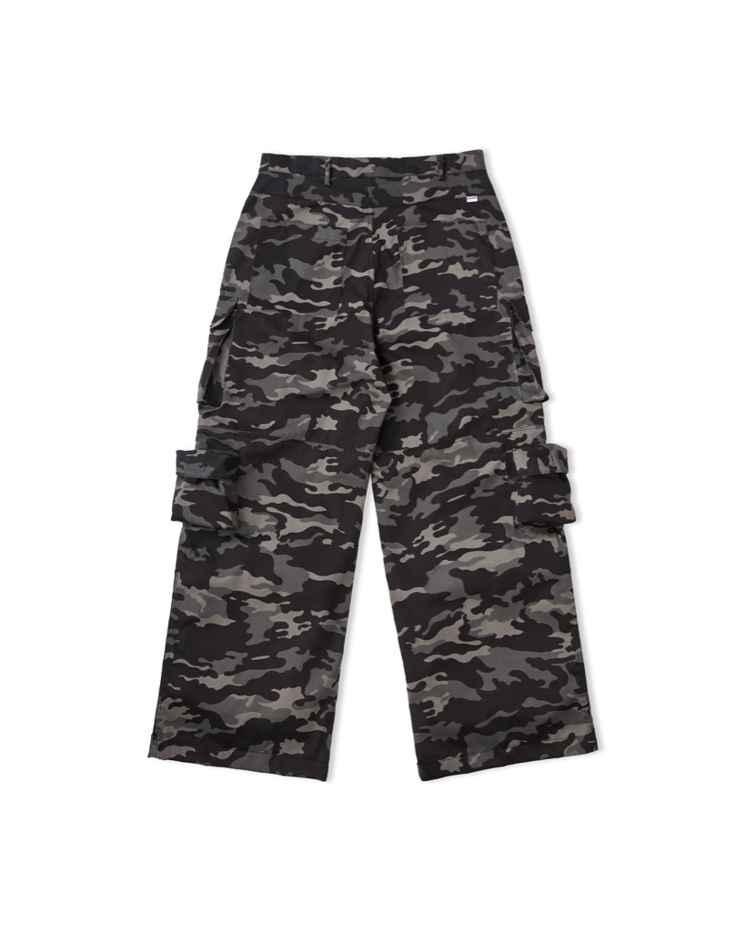 Insane® Baggy Camo Pants - Green