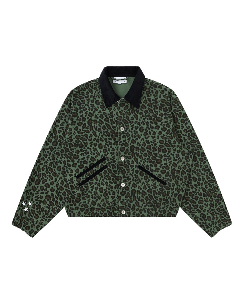 Insane® Leopard Jacket - Green