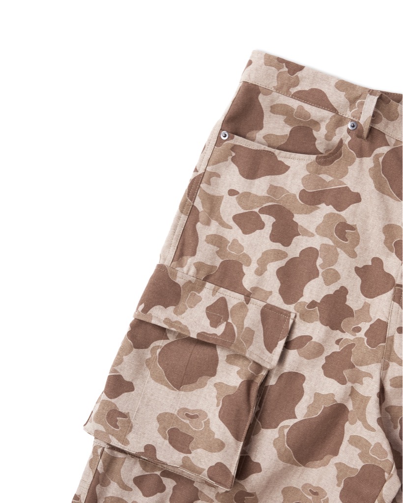 Insane® Baggy Camo Pants - Brown