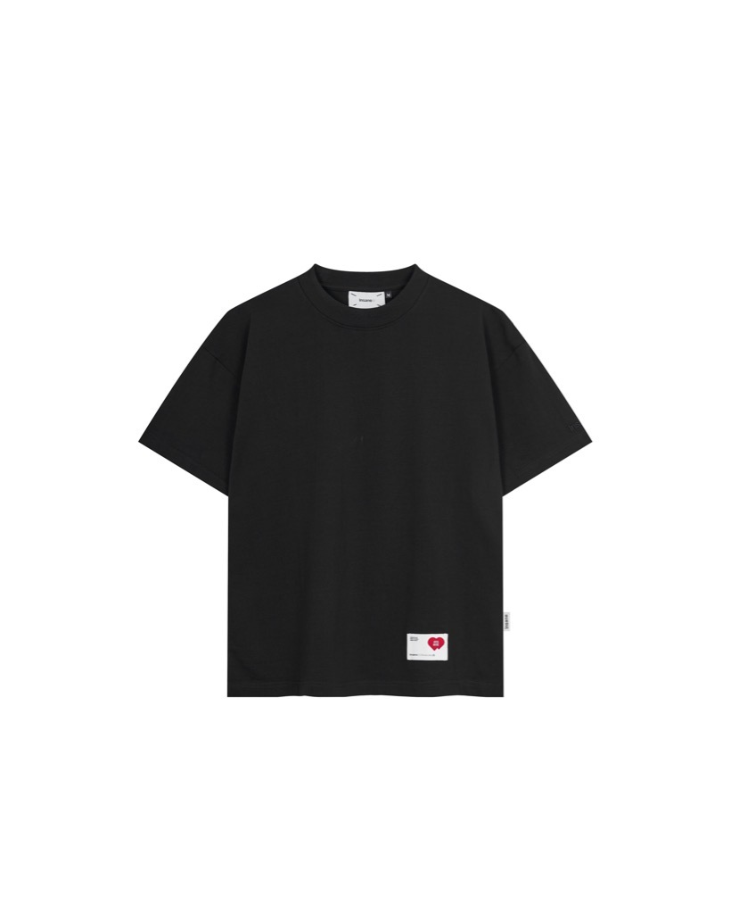 Insane® “Heart Service” Boxy Tee - Black