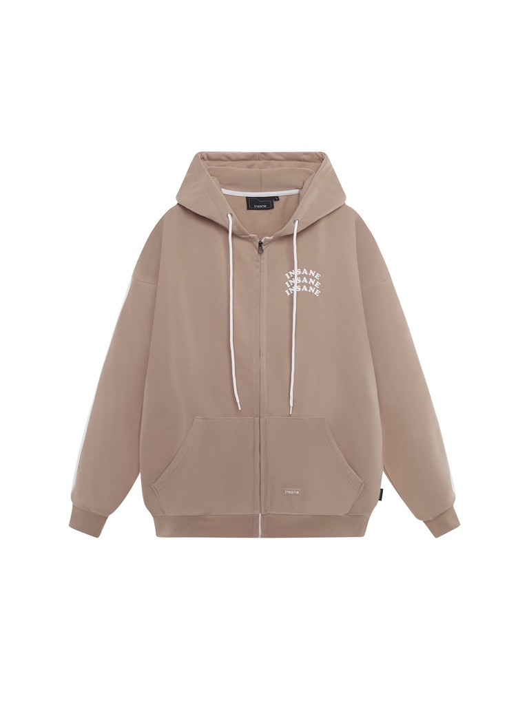 Insane® Essential Hoodie Zip - Beige