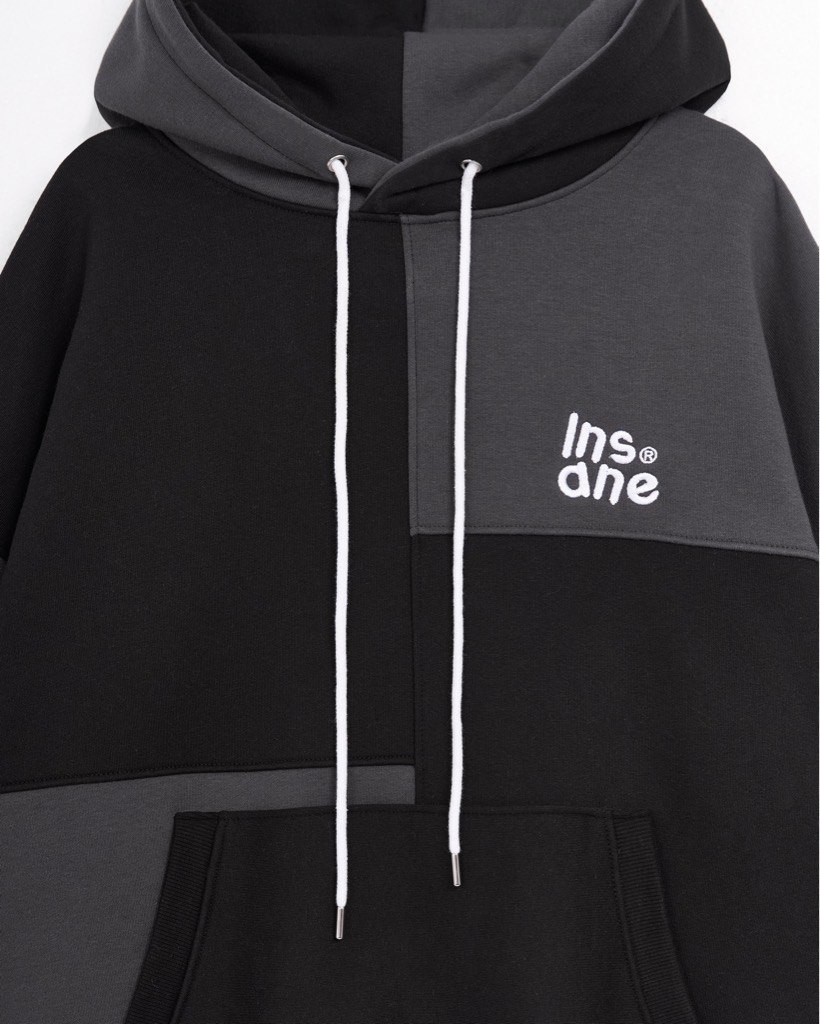 Insane® Waffle Hoodie 2.0 - Smoky Black