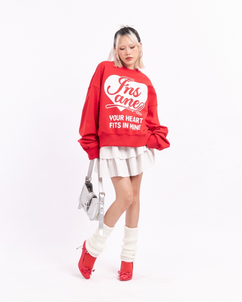 Insane® YHFIM Boxy Sweater - Red