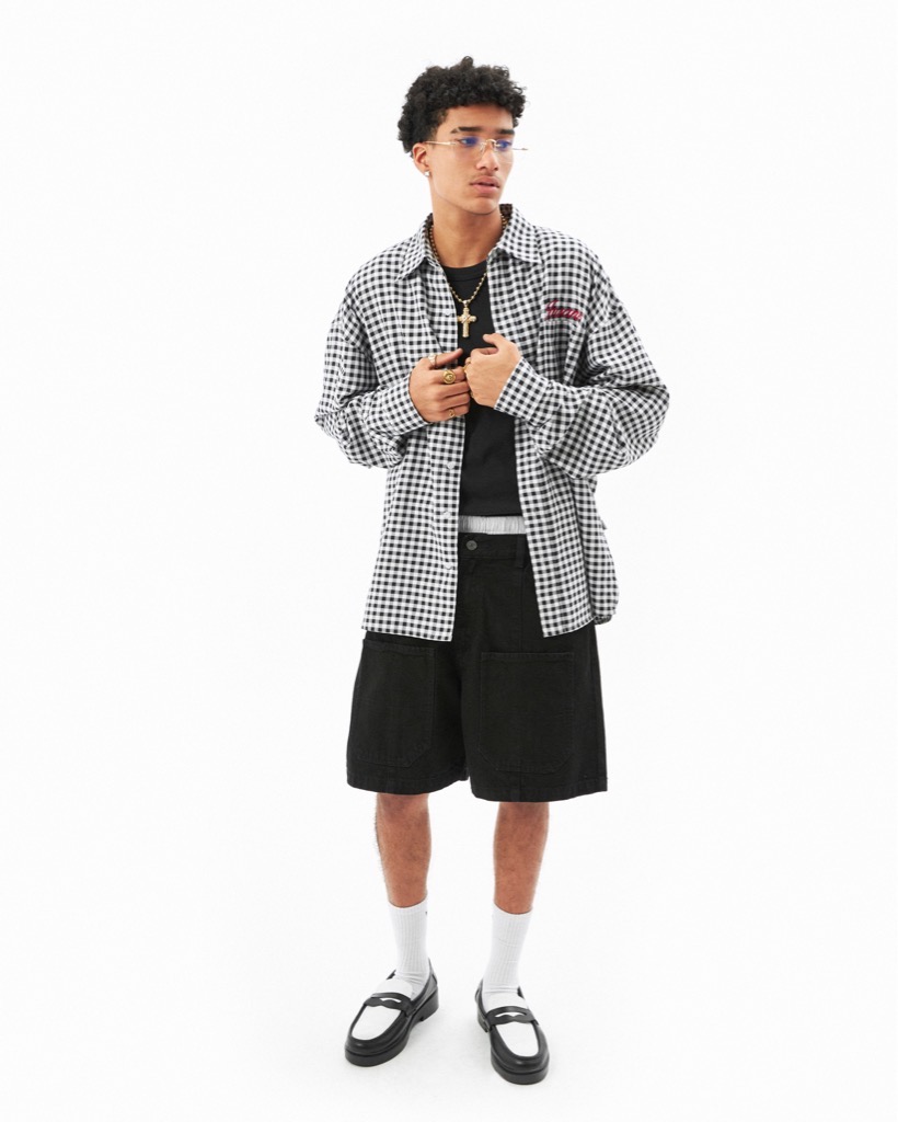 Insane® Checked Shirt - Black