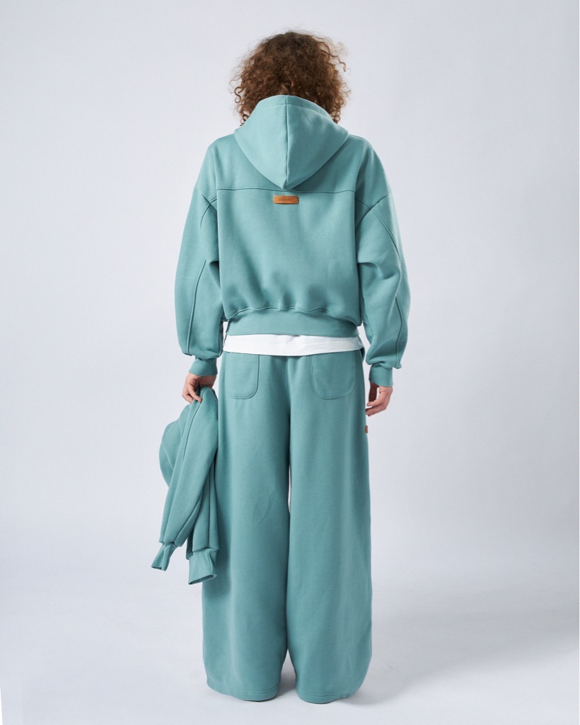 Insane® Weekly Boxy Hoodie Zip - Winter Green