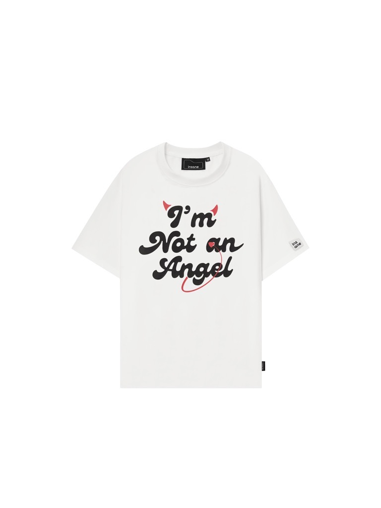 Insane® I’m Not An Angel Tee - White