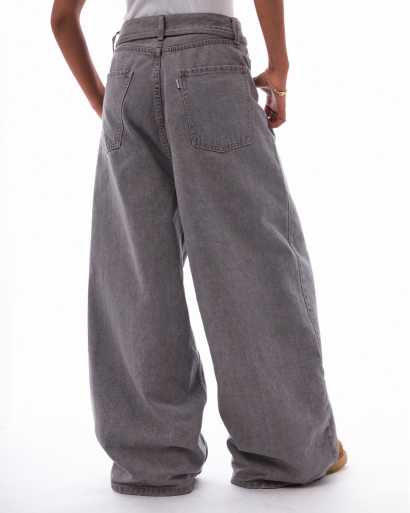 Insane® Baggy Basic Jeans - Light Grey