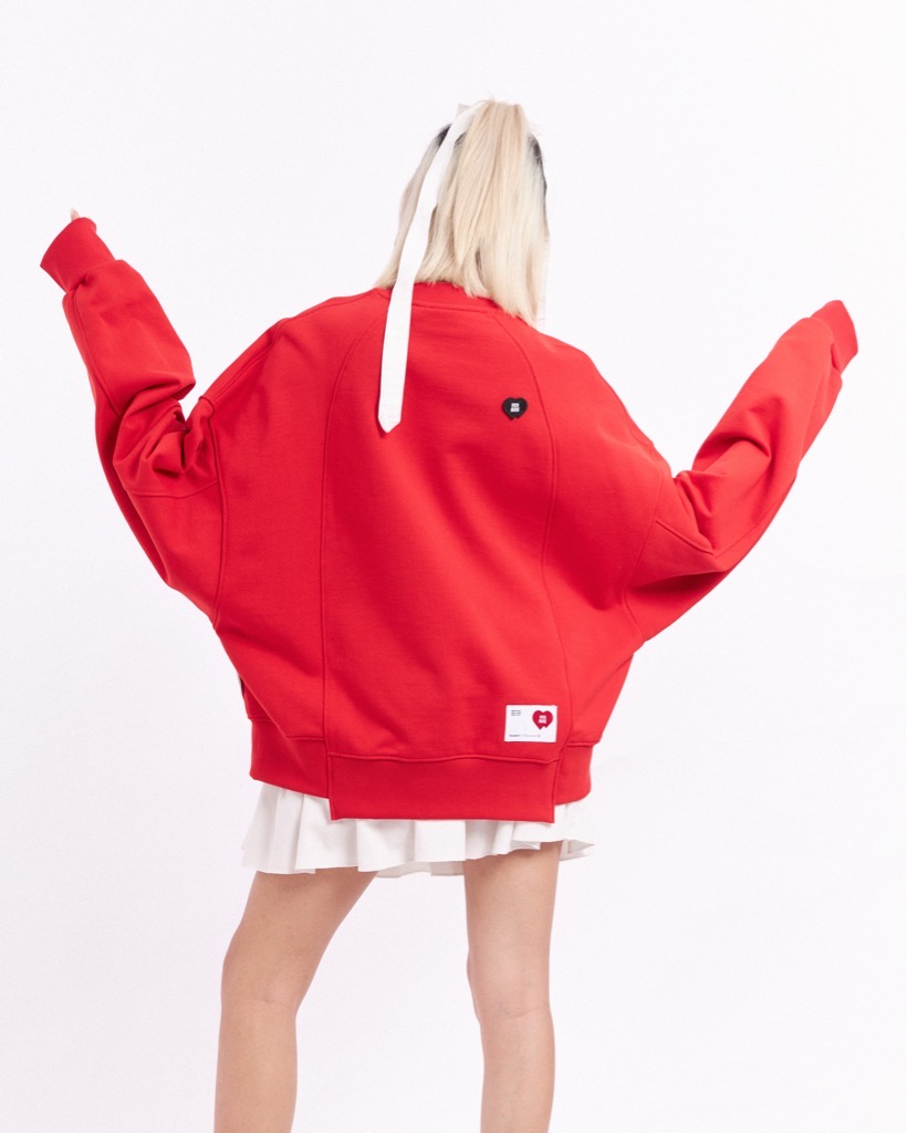 Insane® YHFIM Boxy Sweater - Red