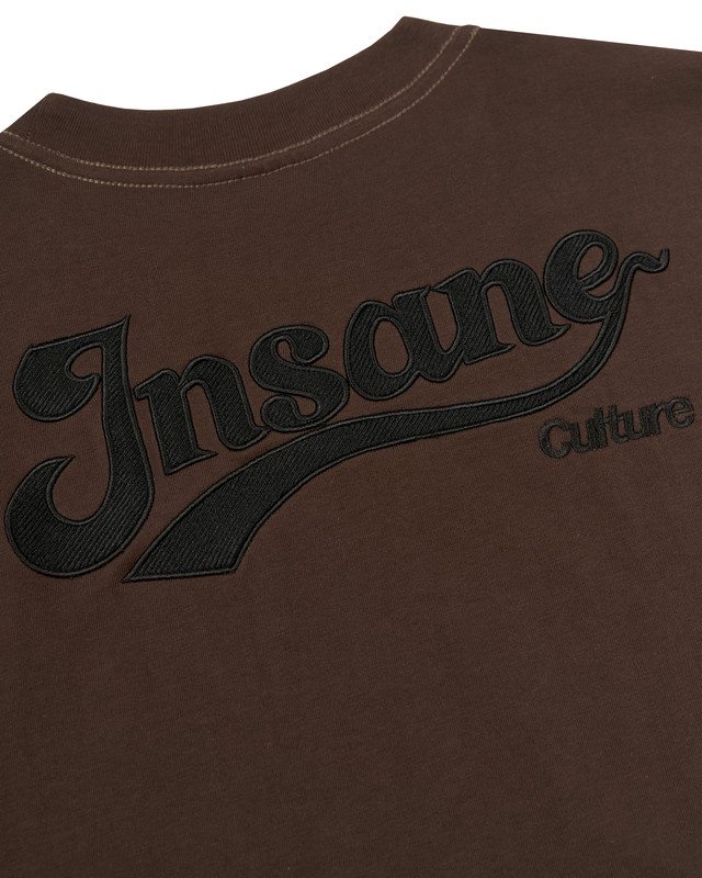 Insane® Big Logo Tee - Brown