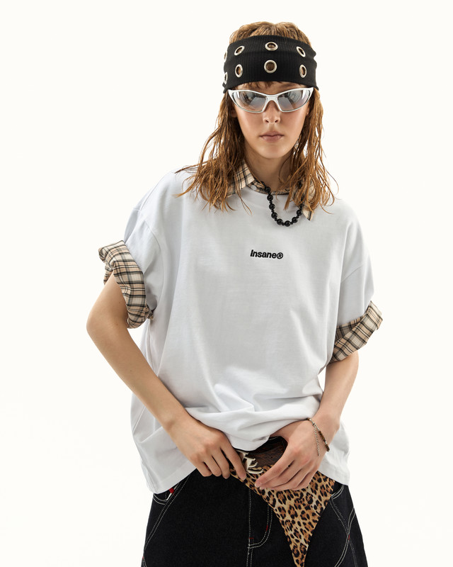 Insane® Big Logo Tee - White