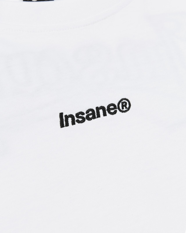 Insane® Big Logo Tee - White