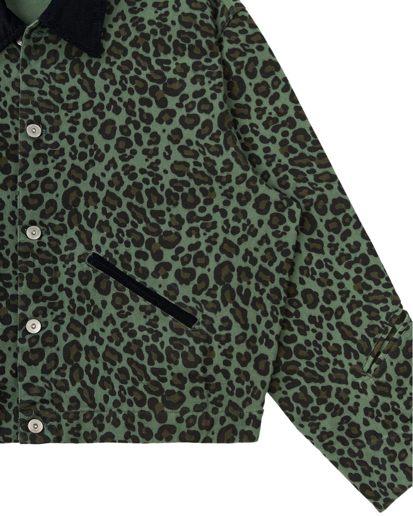 Insane® Leopard Jacket - Green