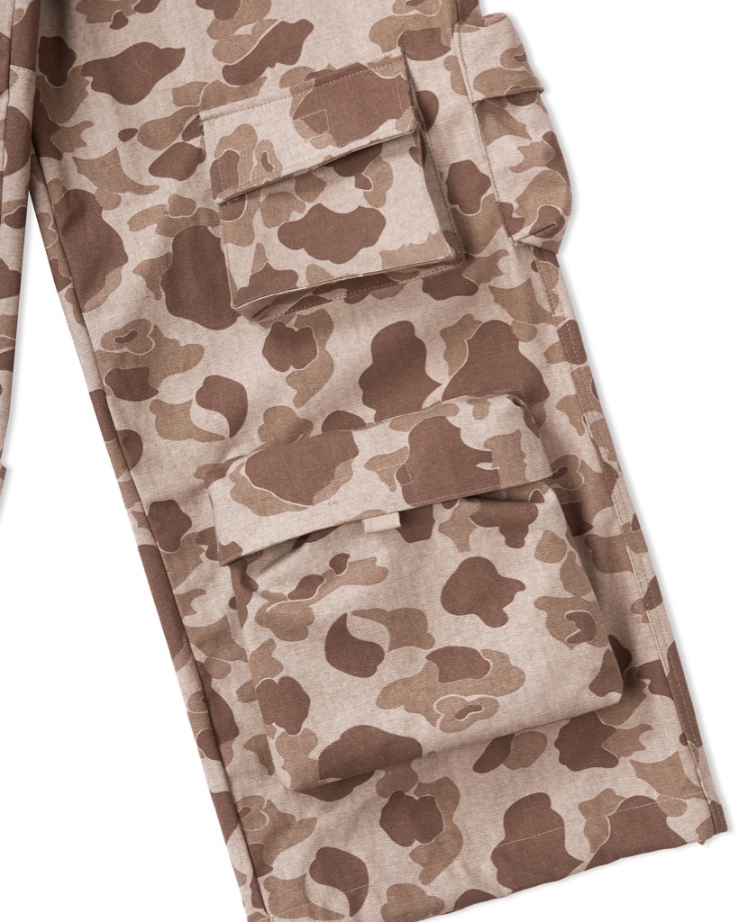 Insane® Baggy Camo Pants - Brown