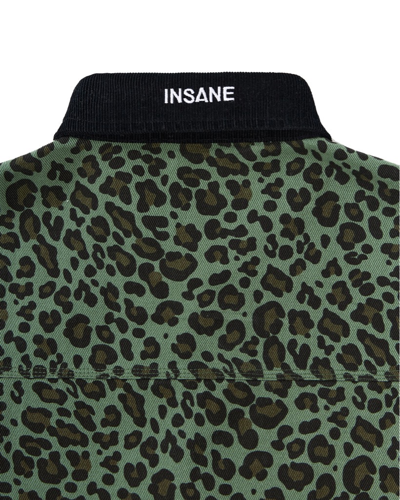 Insane® Leopard Jacket - Green