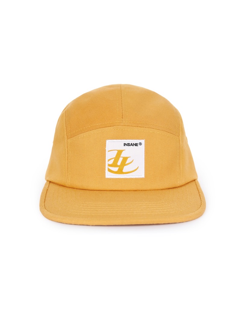 Insane® Logo 5Panel Cap - Orangey Yellow