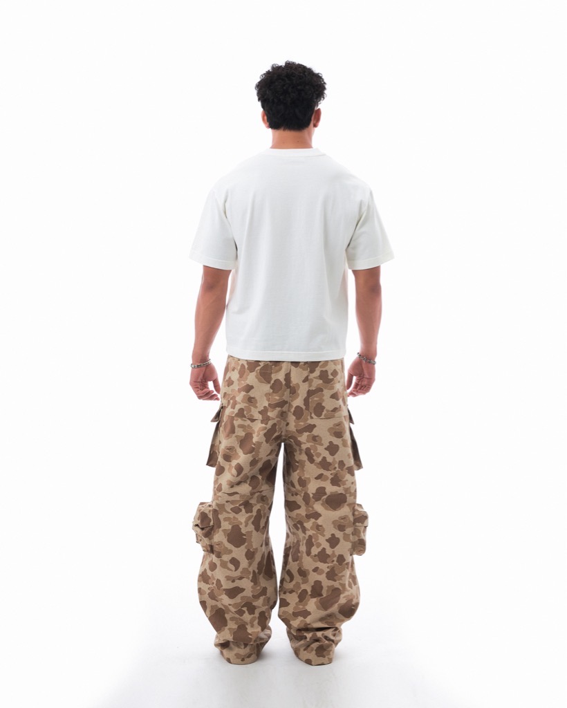 Insane® Baggy Camo Pants - Brown
