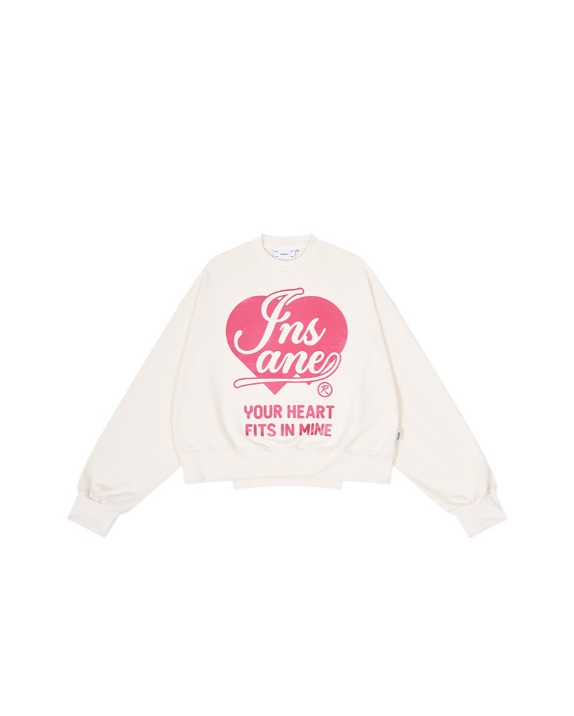 Insane® YHFIM Boxy Sweater - Milk