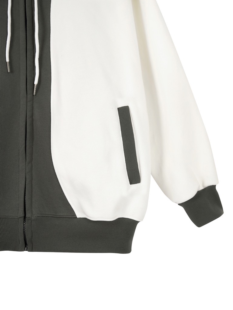 Insane® Inside Out Hoodie Zip - White Night