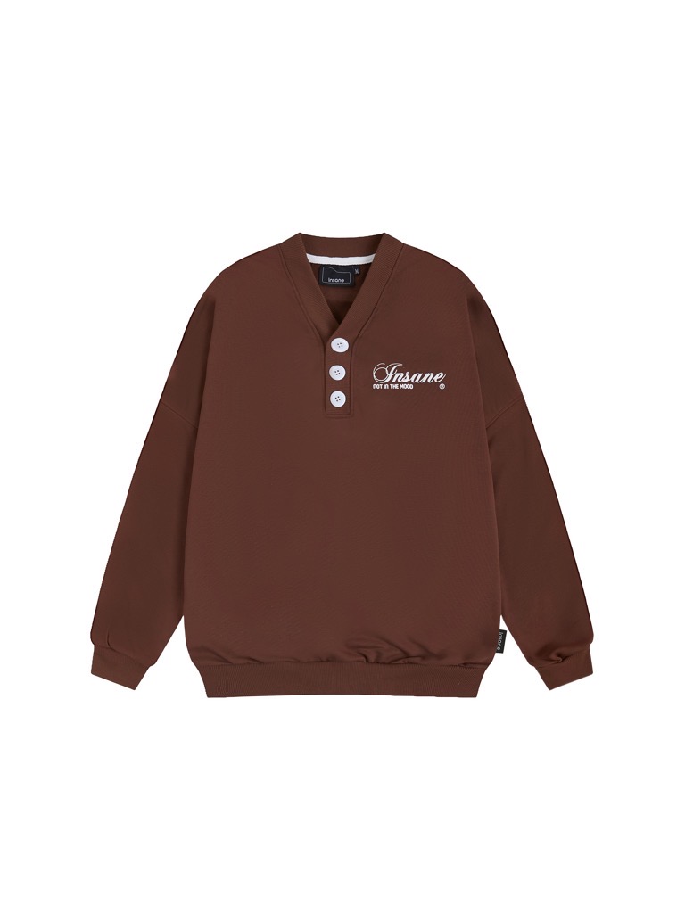 Insane® Not In The Mood Sweater - Brown