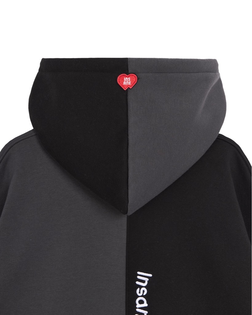 Insane® Waffle Hoodie 2.0 - Smoky Black