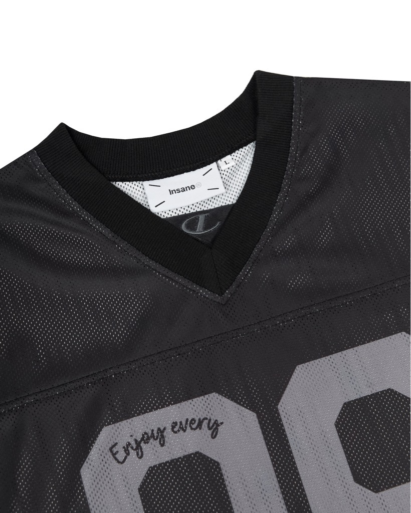 Insane® "88" Boxy Mesh Jersey - Black