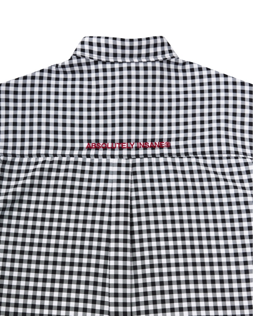 Insane® Checked Shirt - Black