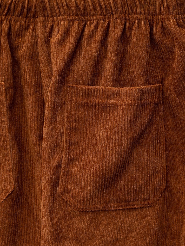 Insane® Ribbed Velvet Pants - Brown
