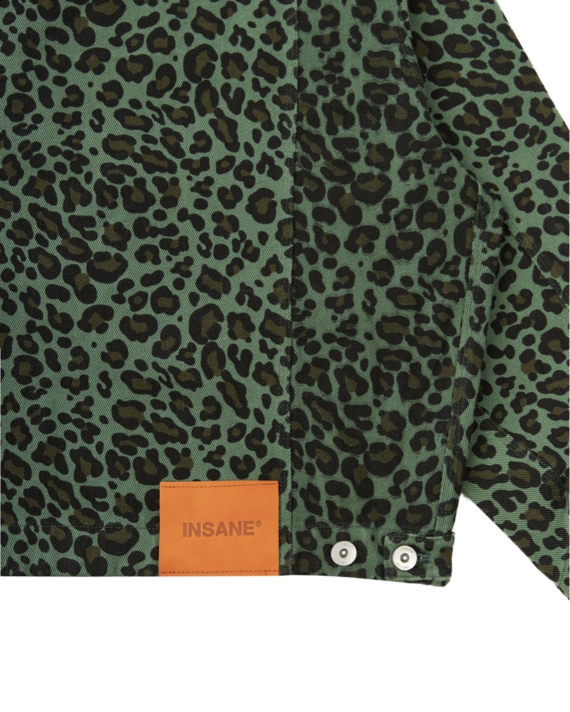 Insane® Leopard Jacket - Green