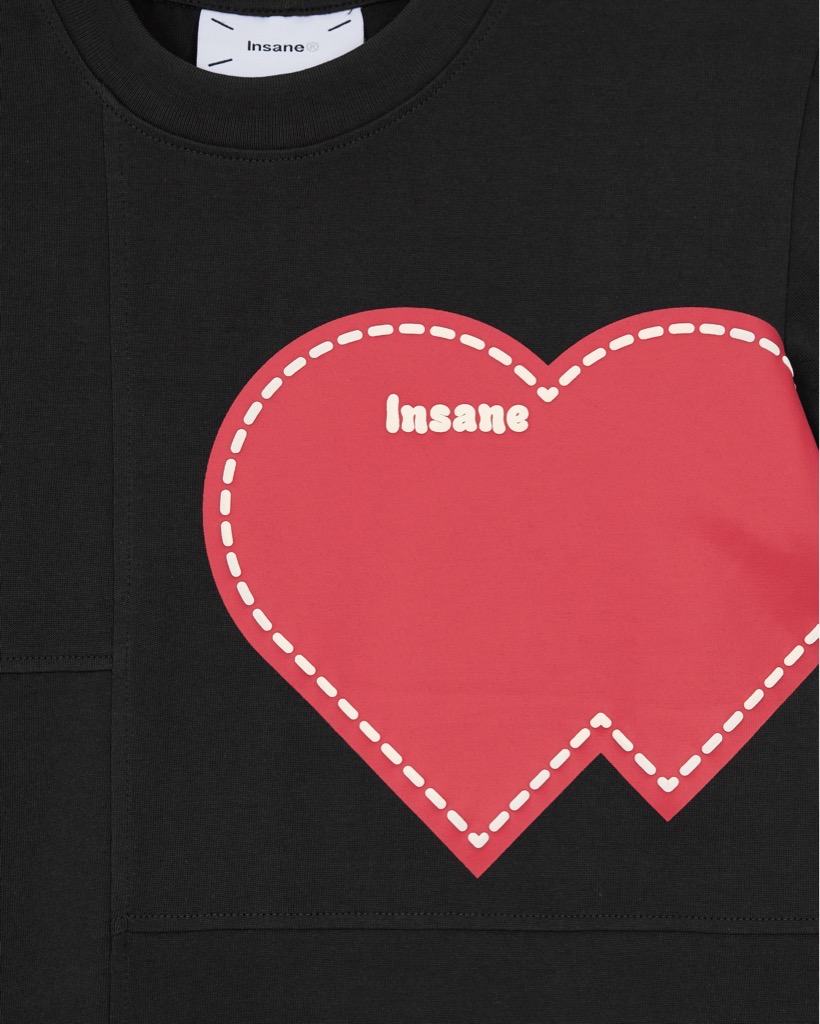 Insane® 2n1 Tee - Black