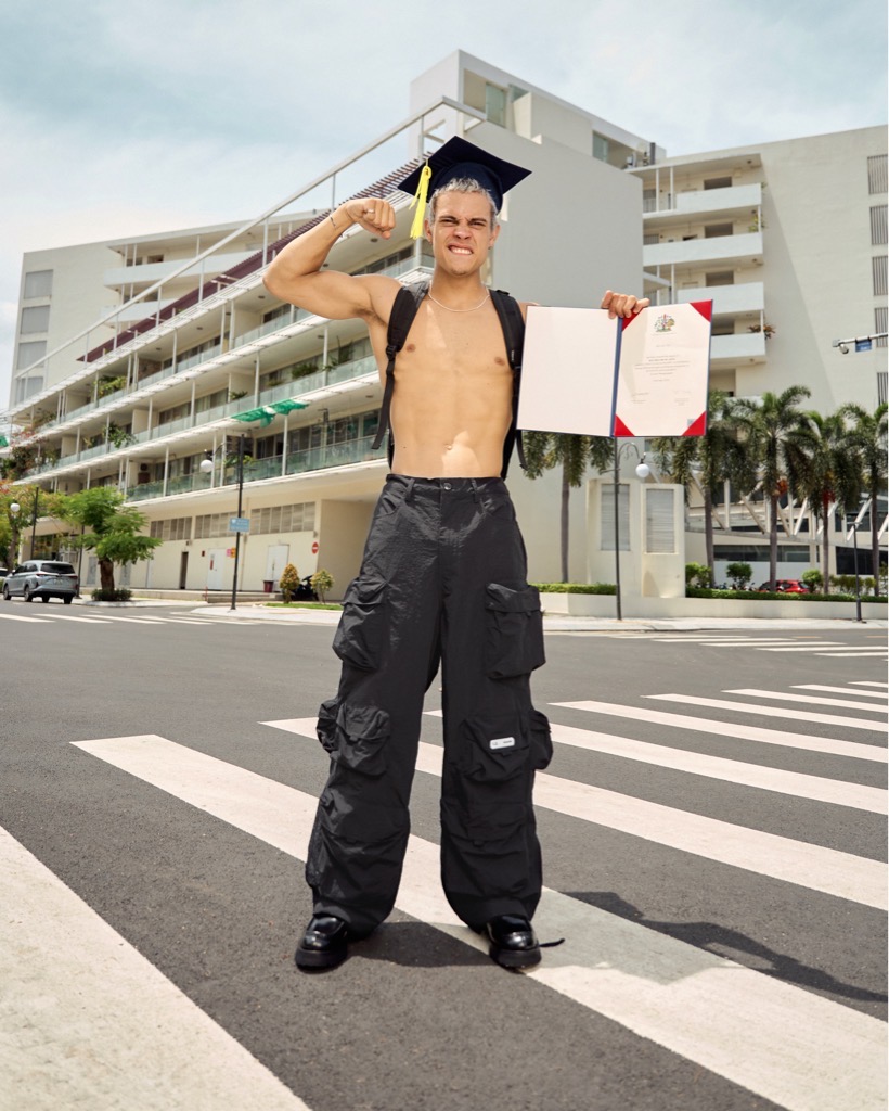 Insane® Cargo Parachute Pants - Black