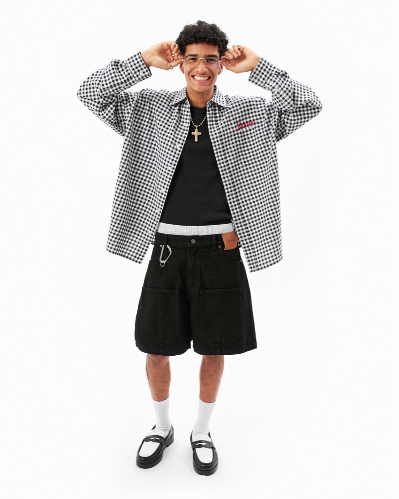 Insane® Checked Shirt - Black