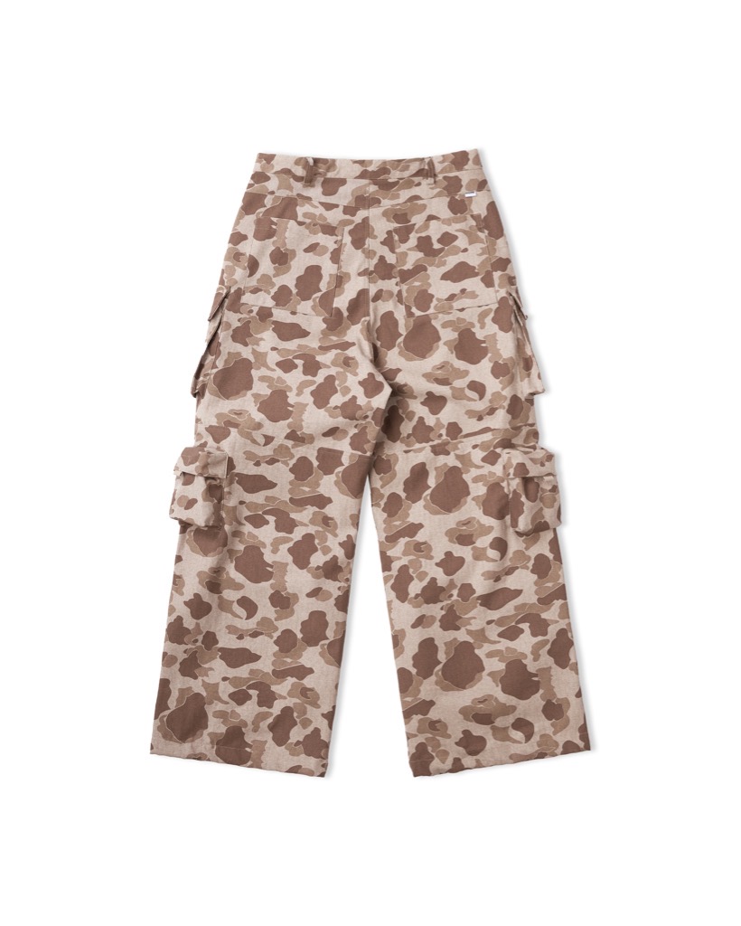 Insane® Baggy Camo Pants - Brown