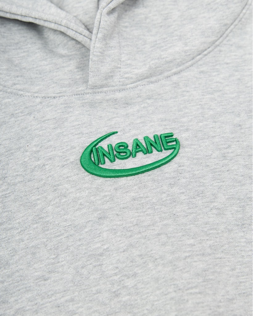 Insane® Pocket Boxy Hoodie - Melange