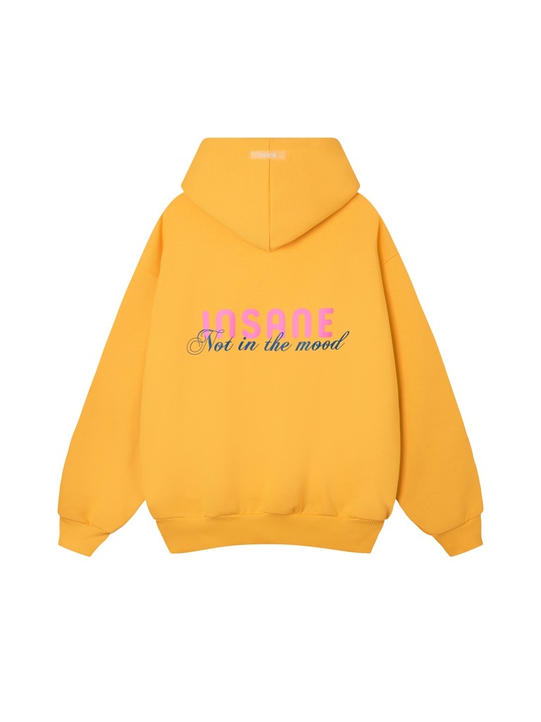 Insane® Not In The Mood Hoodie - Yellow