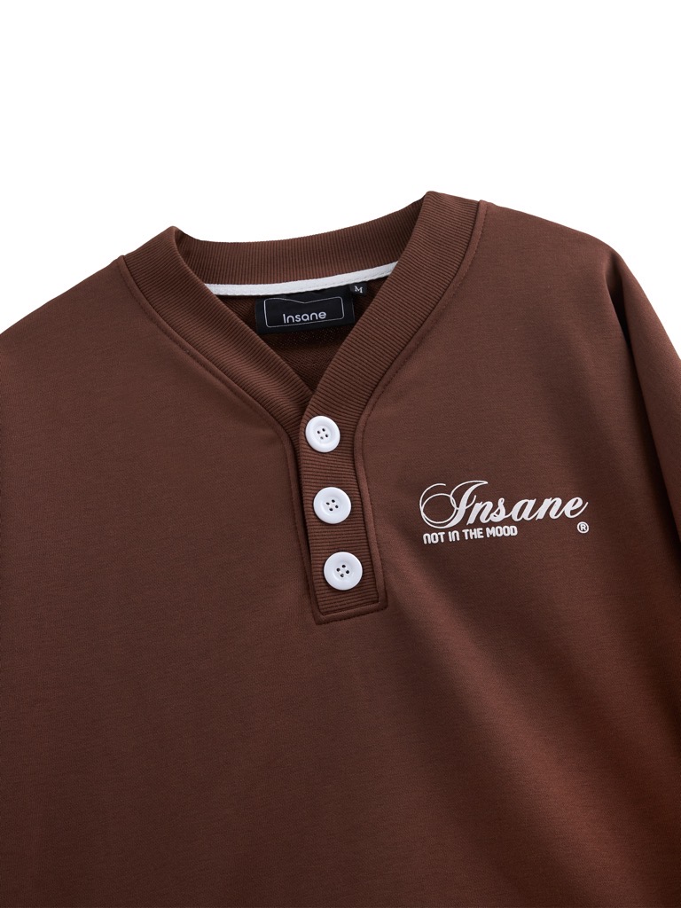 Insane® Not In The Mood Sweater - Brown