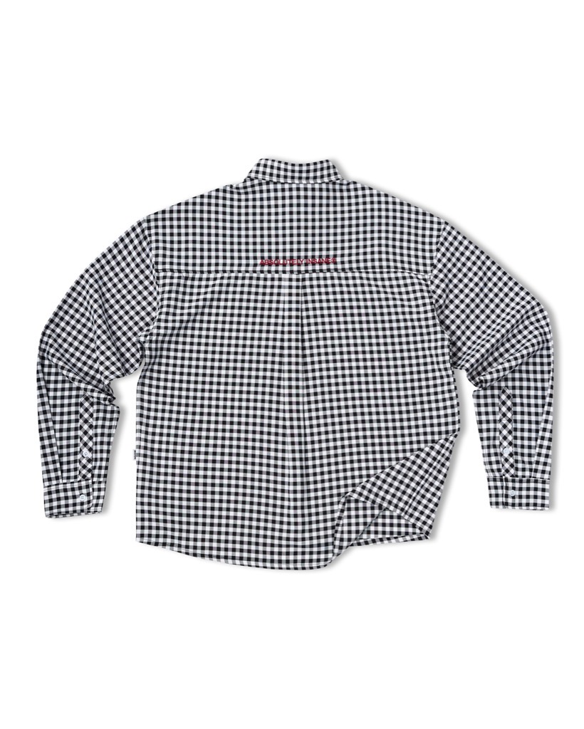 Insane® Checked Shirt - Black