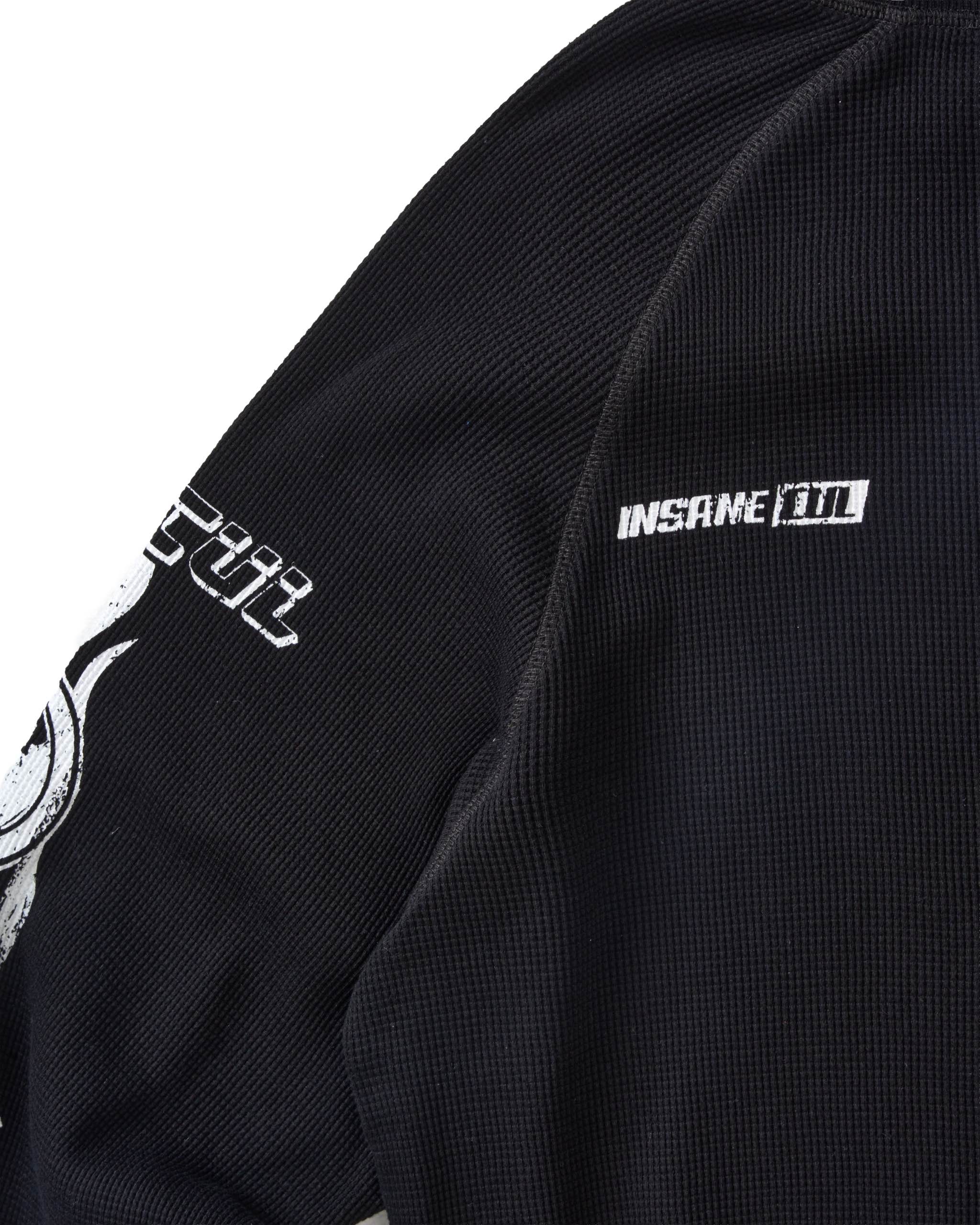 Insane® Racing Waffle LongSleeve - Black
