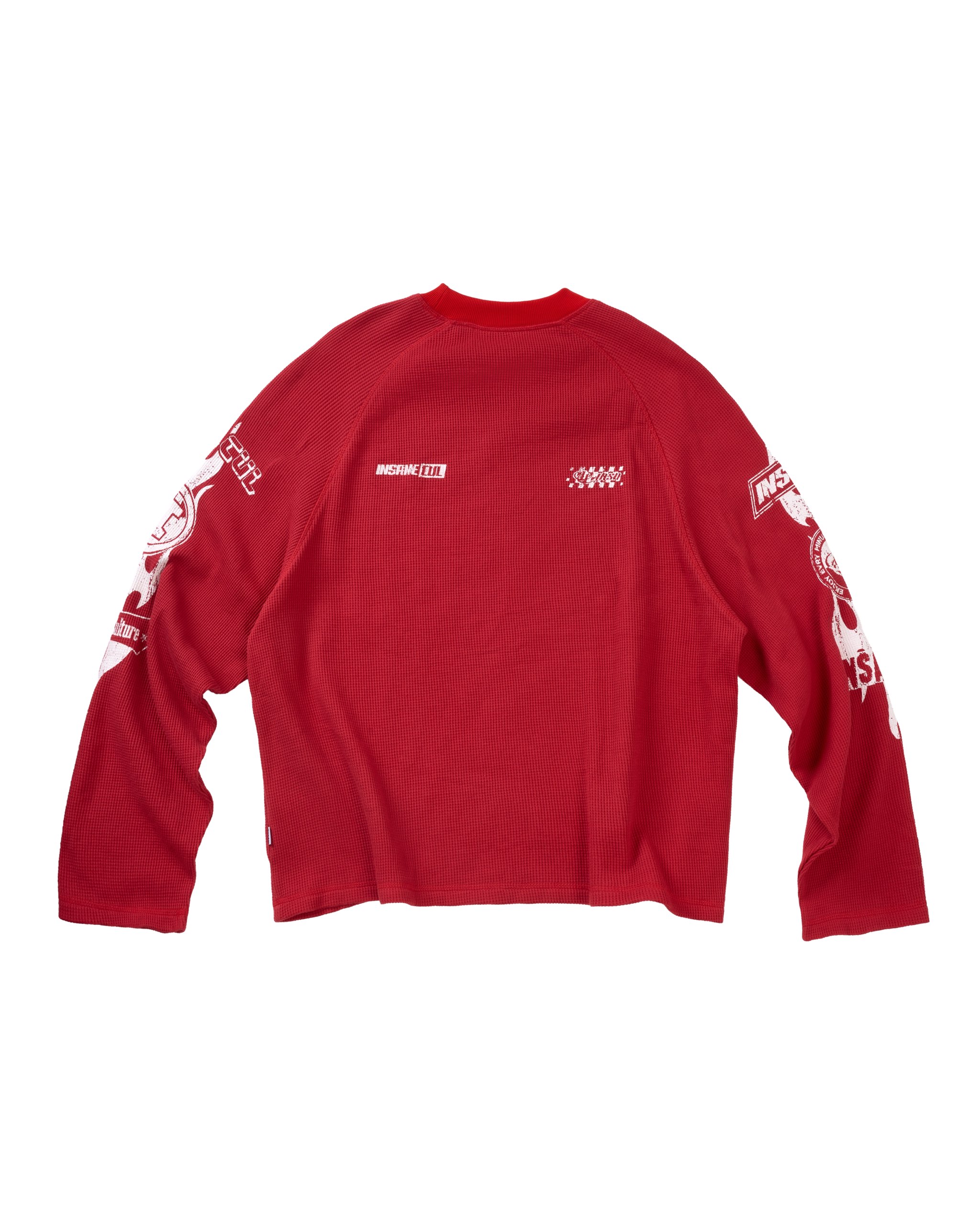 Insane® Racing Waffle LongSleeve - Red