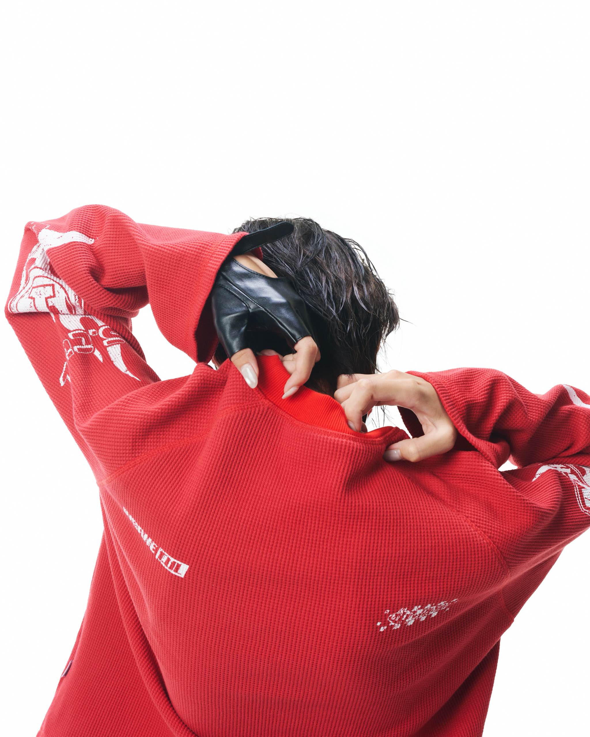 Insane® Racing Waffle LongSleeve - Red